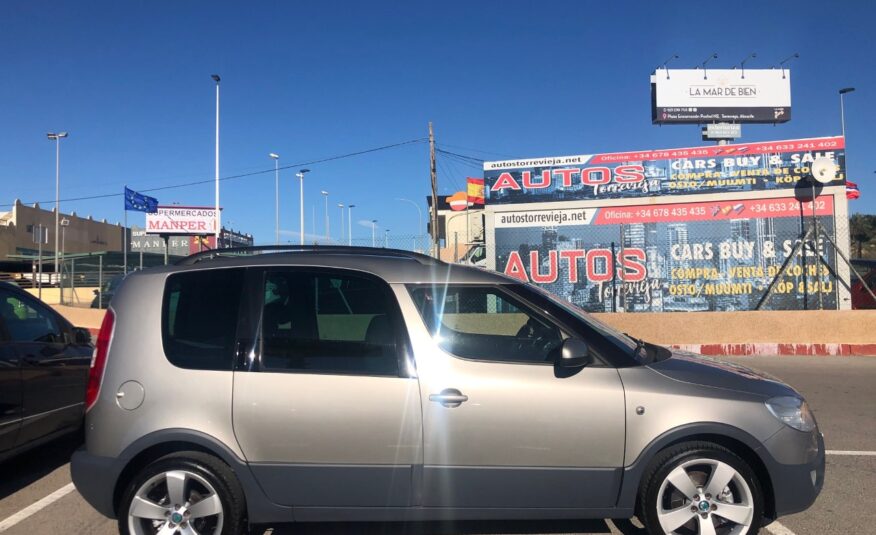 SKODA ROOMSTER 1.6 GASOLINE 105 CV AÑO 2008 145000 KM MANUAL