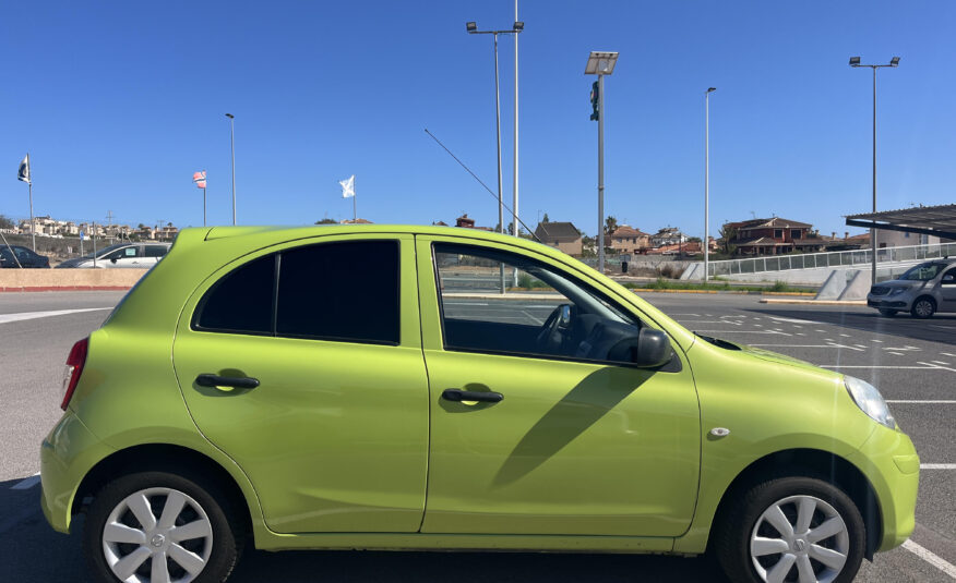 NISSAN MICRA 1.2 GASOLINE 80 CV AÑO 2011 111000 KM MANUAL