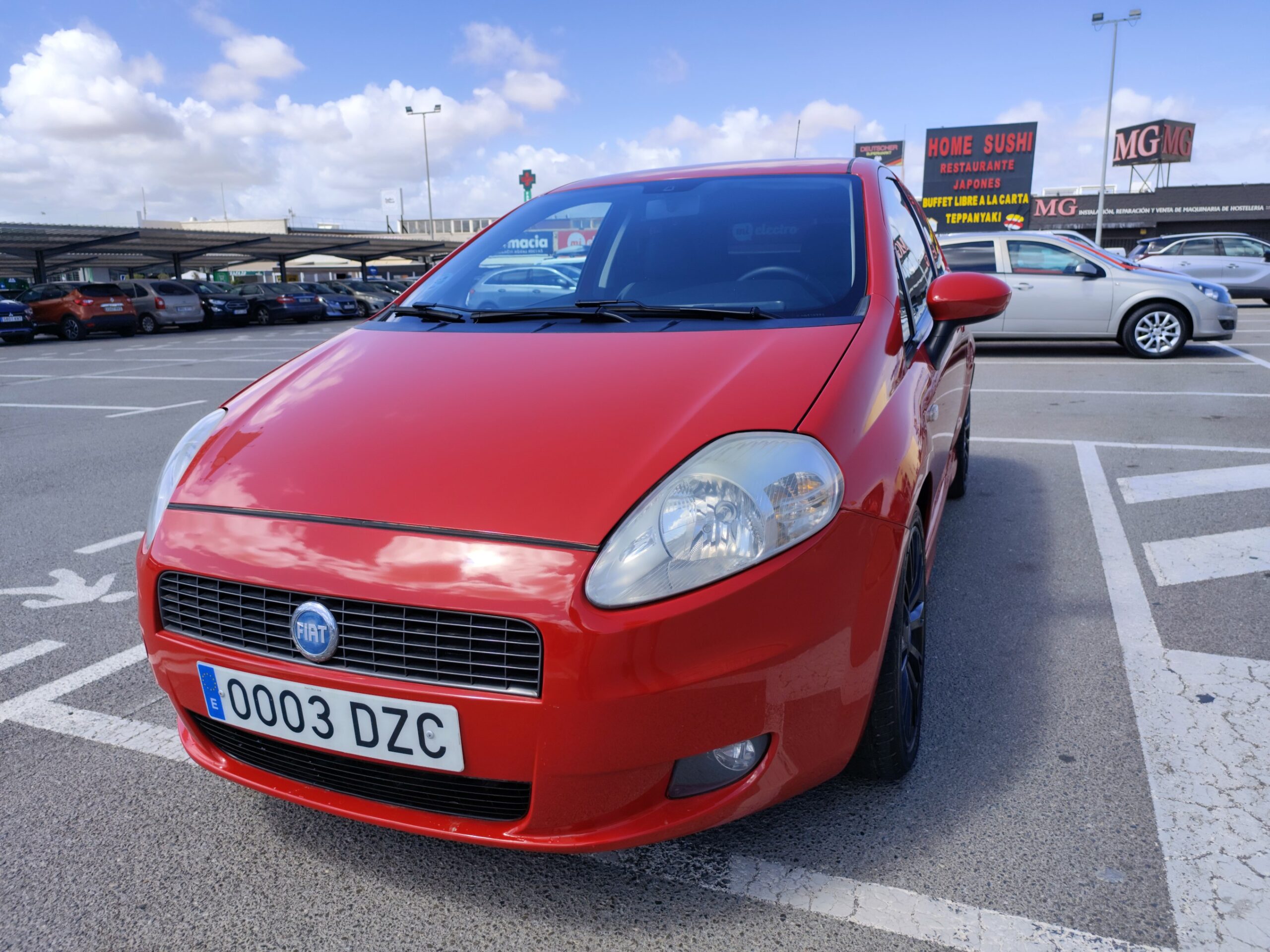 FIAT PUNTO 1.4 GASOLINA 95 CV 2006 1370.00 KM MANUAL