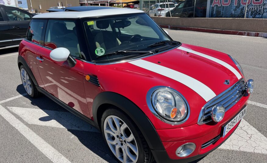 MINI COOPER 1.6 GASOLINA 120 CV 2007 155000 KM AUTOMATICO