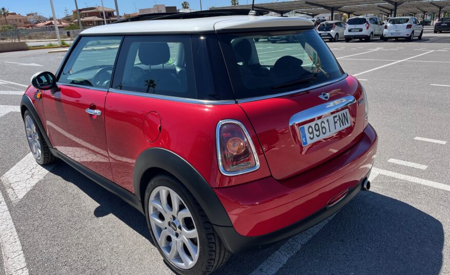 MINI COOPER 1.6 GASOLINA 120 CV 2007 155000 KM AUTOMATICO