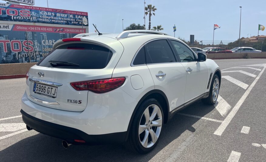 INFINITI FX-50 5.0 GASOLINA 390 CV 2010 219000 KM AUTOMATICO