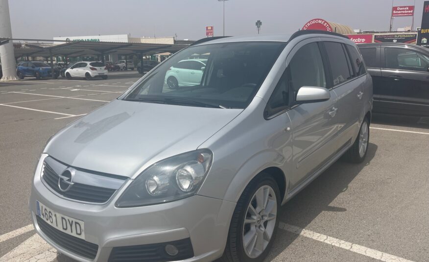 OPEL ZAFIRA 7 PLAZAS 1.9 DIESEL 120 CV 155000 KM 2006 MANUAL