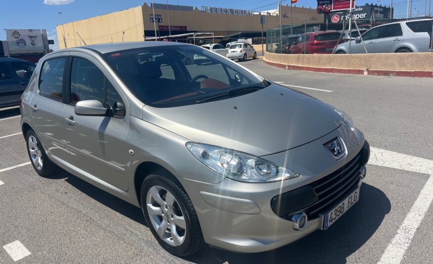 PEUGEOT 307 2.0 GASOLINA 140 CV 2007 106000 KM AUTOMATICO