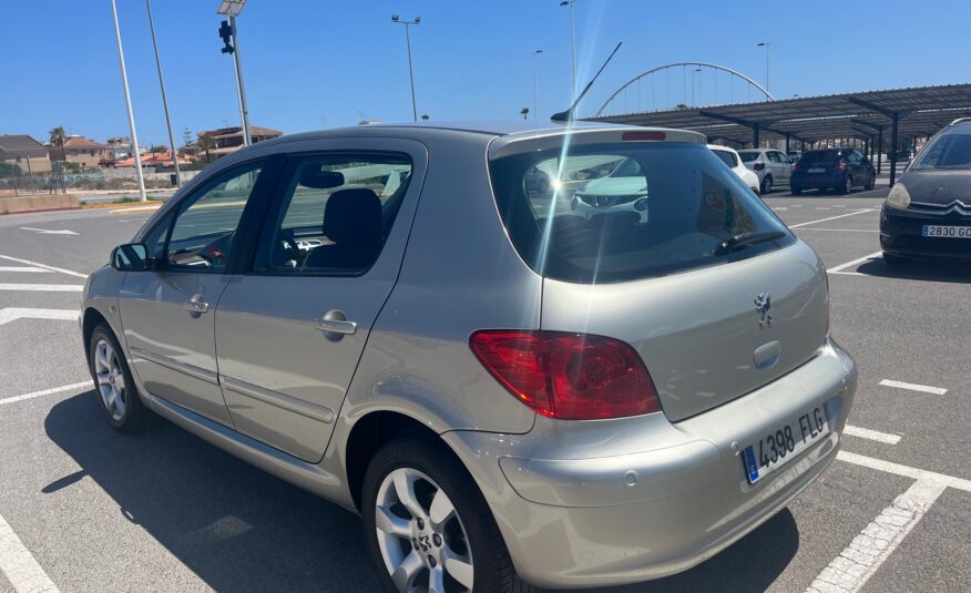 PEUGEOT 307 2.0 GASOLINA 140 CV 2007 106000 KM AUTOMATICO