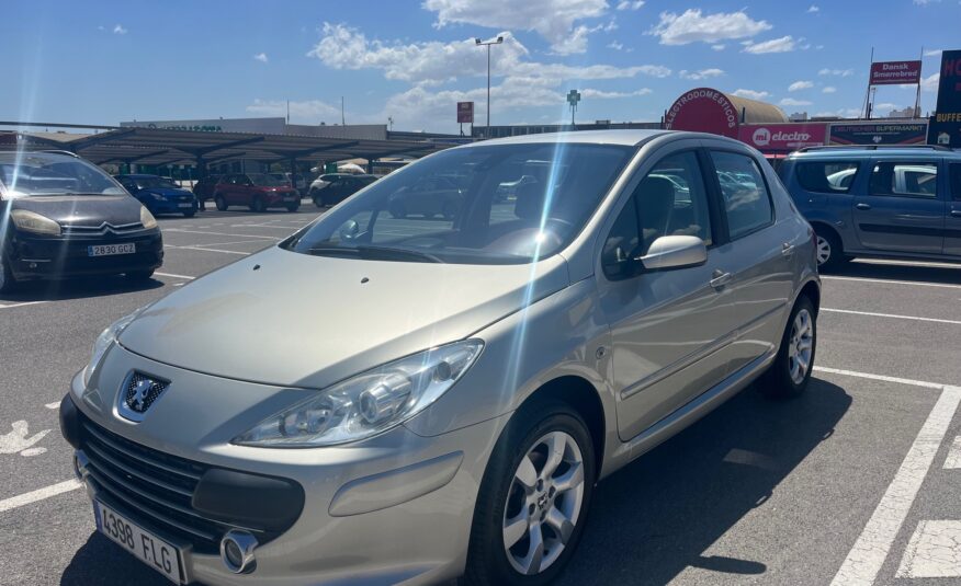 PEUGEOT 307 2.0 GASOLINA 140 CV 2007 106000 KM AUTOMATICO