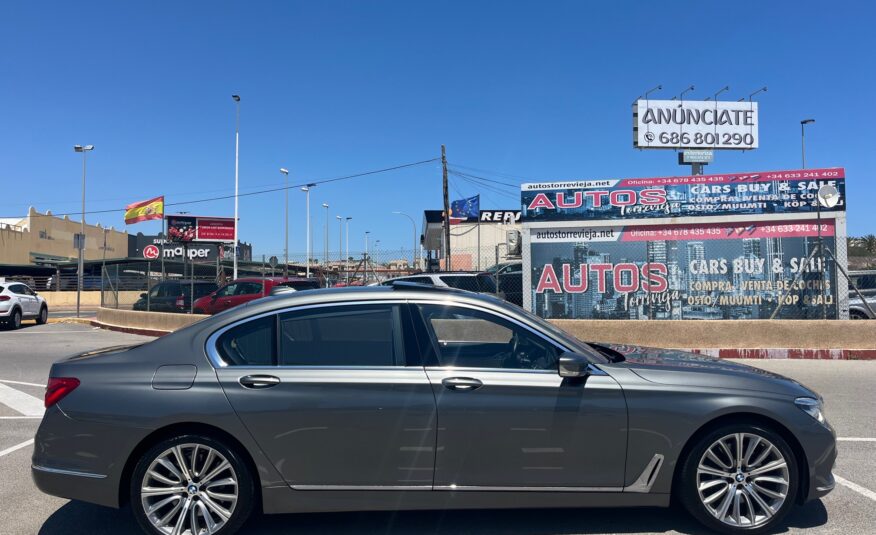 BMW 750LI X DRIVE 4.4 GASOLINA 449 CV 2015 106000 KM AUTOMATICO