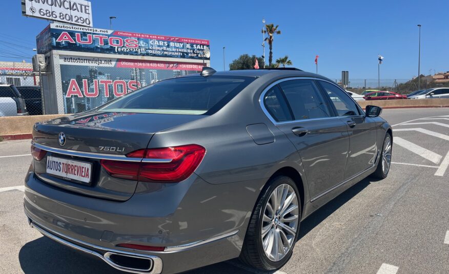 BMW 750LI X DRIVE 4.4 GASOLINA 449 CV 2015 106000 KM AUTOMATICO