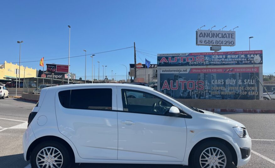 CHEVROLET AVEO 1.4 GASOLINA 100 CV 2013 135000 KM AUTOMATICO