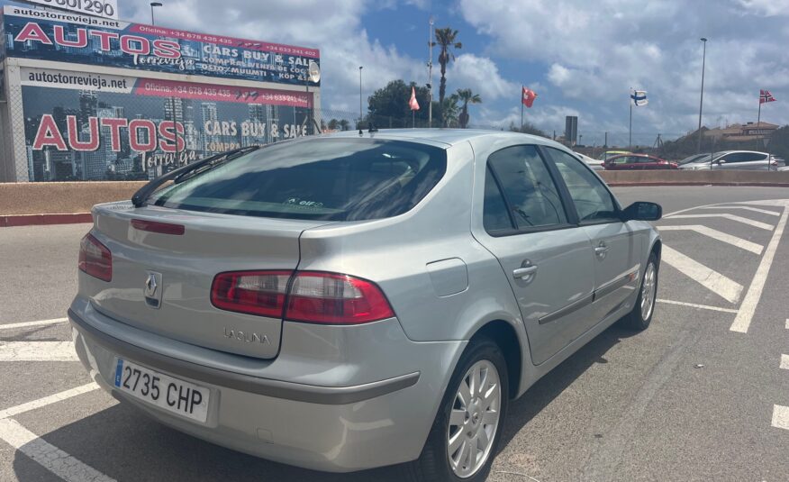 RENAULT LAGUNA 2.2 DIESEL 150 CV 2003 SOLO 85000 KM AUTOMATICO