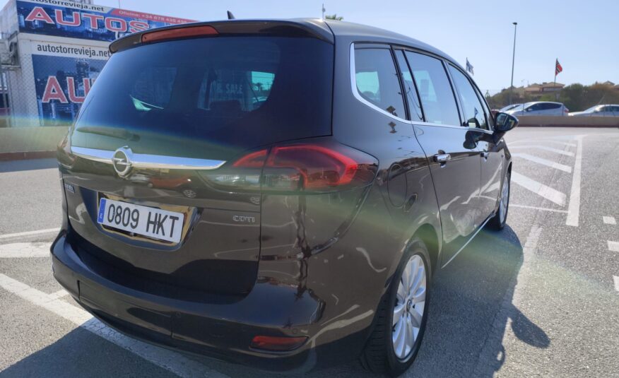 OPEL ZAFIRA 7 PLAZAS 2.0 DIESEL 165 CV 2012 185000 KM AUTOMATICO