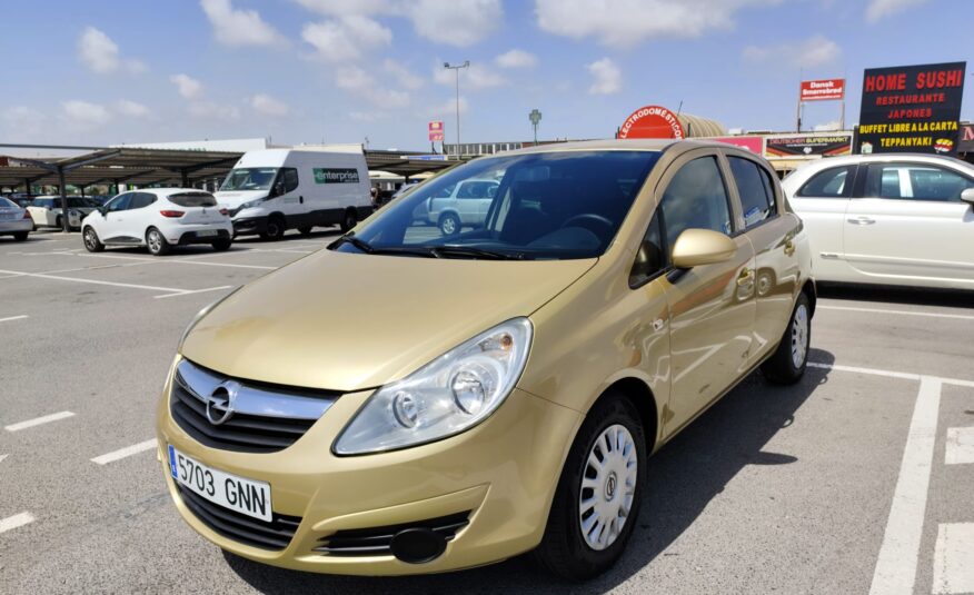 OPEL CORSA 1.2 GASOLINA 80 CV 2009 132000 KM MANUAL