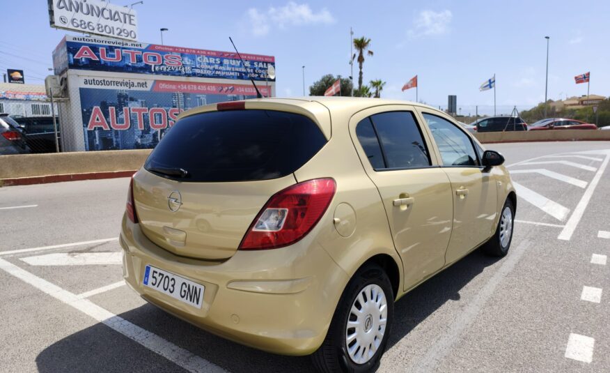 OPEL CORSA 1.2 GASOLINA 80 CV 2009 132000 KM MANUAL