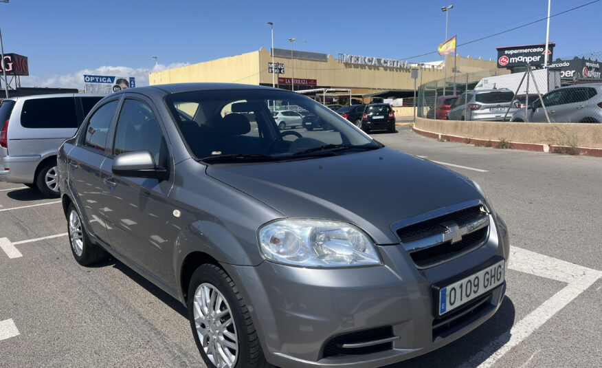 CHEVROLET AVEO 1.4 GASOLINA 94 CV 2008 135000 KM MANUAL