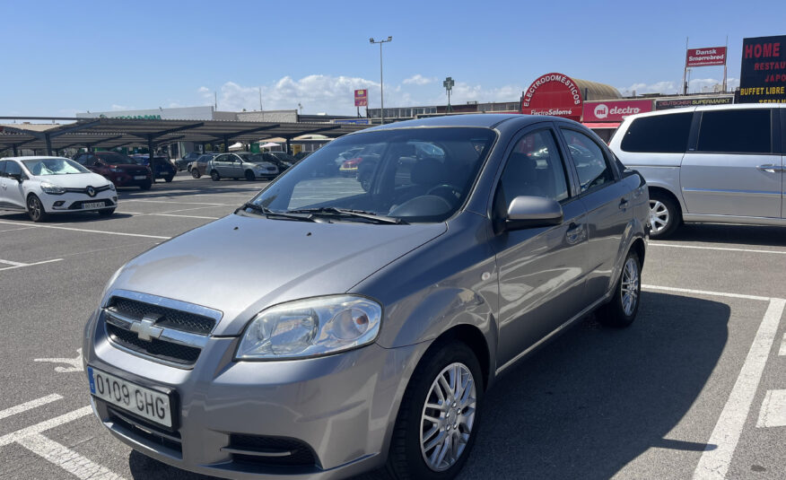 CHEVROLET AVEO 1.4 GASOLINA 94 CV 2008 135000 KM MANUAL