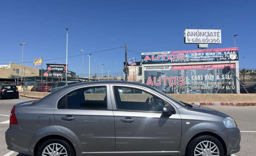 CHEVROLET AVEO 1.4 GASOLINA 94 CV 2008 135000 KM MANUAL