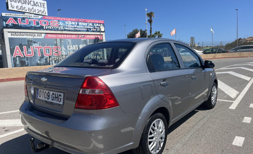 CHEVROLET AVEO 1.4 GASOLINA 94 CV 2008 135000 KM MANUAL