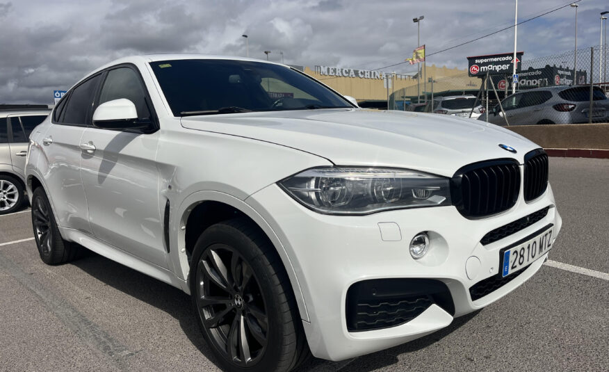 BMW X-6 M 3.0 DIESEL 258 CV 2016 125000 KM AUTOMATICO