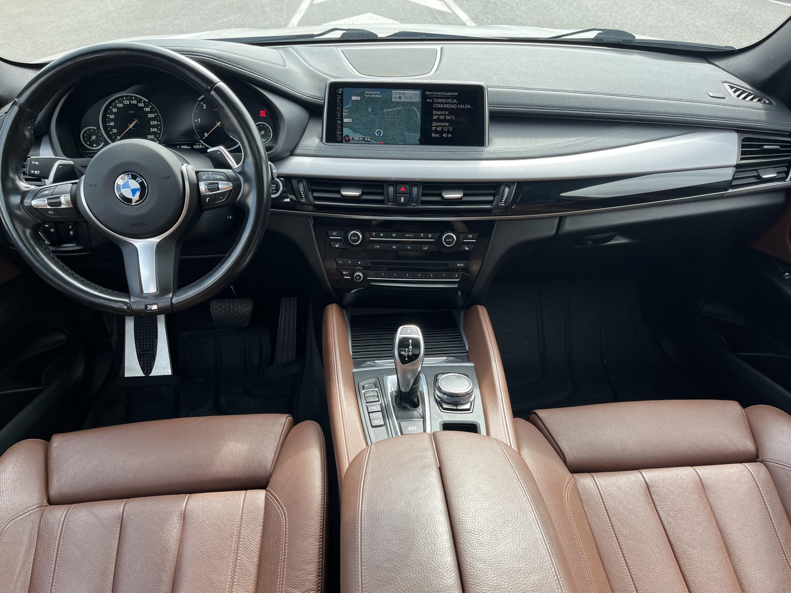 BMW X-6  3.0 DIESEL 258 CV 2016 132.000 KM AUTOMATICO