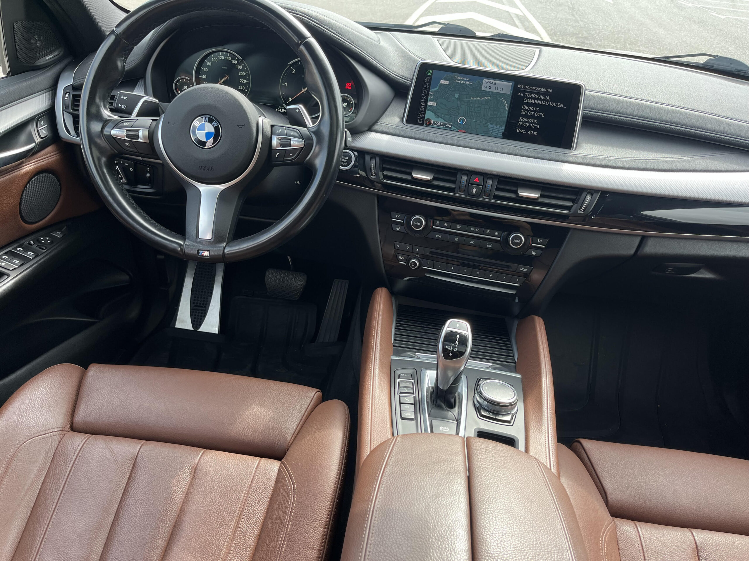 BMW X-6  3.0 DIESEL 258 CV 2016 132.000 KM AUTOMATICO