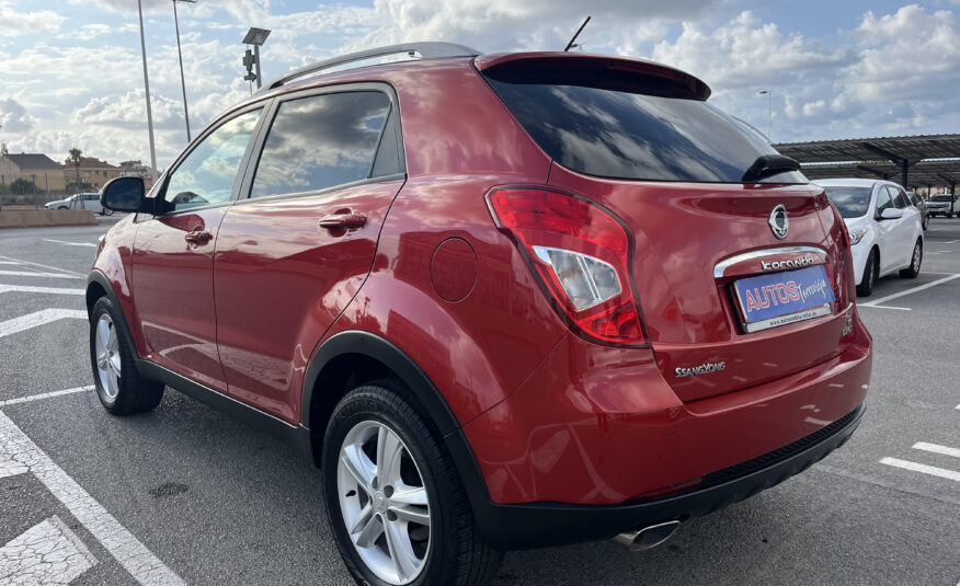 SSANGYONG KORANDO 2.0 DIESEL 141 CV 2014 112000 KM AUTOMATICO