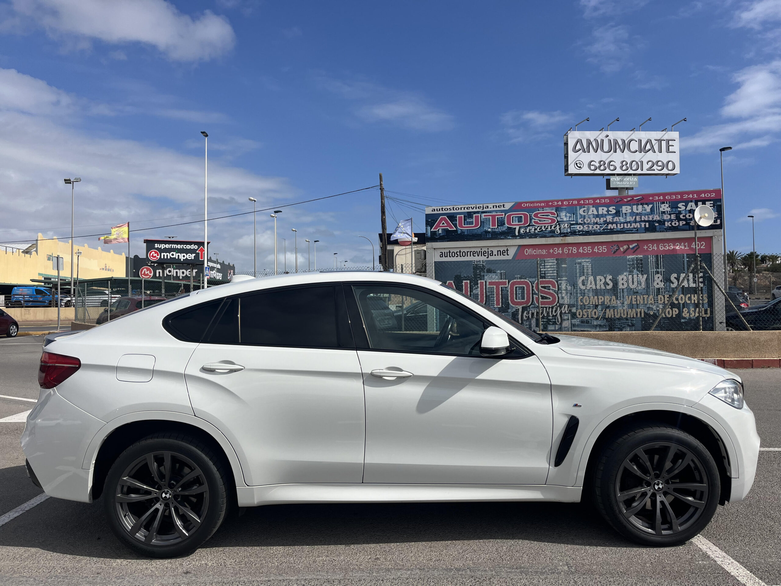 BMW X-6  3.0 DIESEL 258 CV 2016 132.000 KM AUTOMATICO