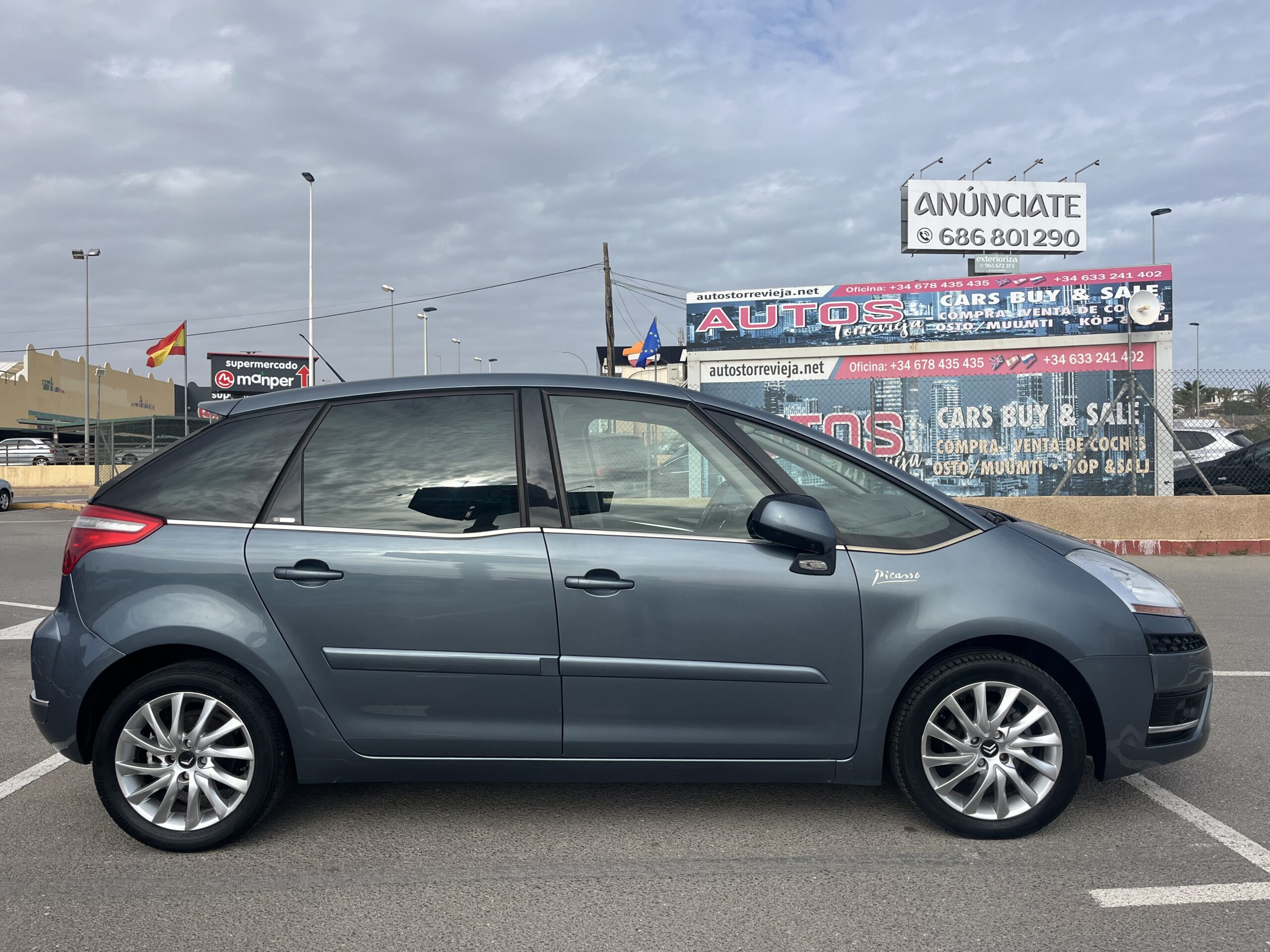 CITROEN C-4 PICASSO 1.6 DIESEL 109 CV 2007 154000 KM AUTOMATICO