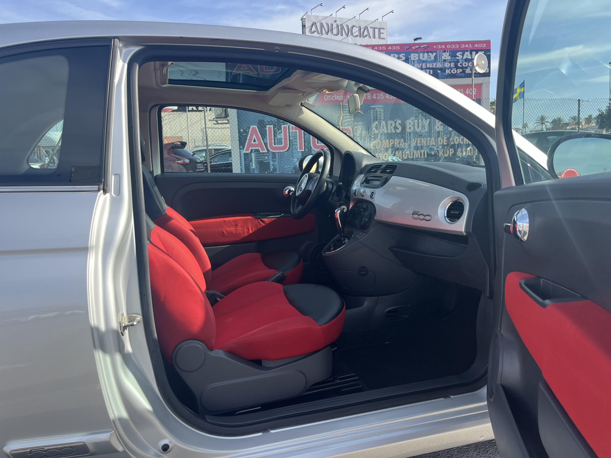 FIAT 500 1.2 GASOLINA 60 CV 2011 131000 KM AUTOMATICO