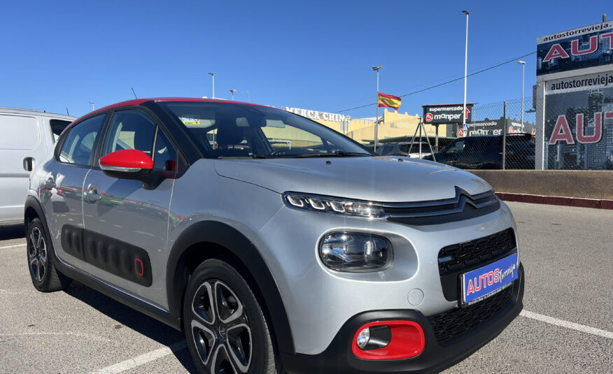 CITROEN C-3 1.2 GASOLINA 110 CV 2017 SOLO 32.000 KM AUTOMATICO