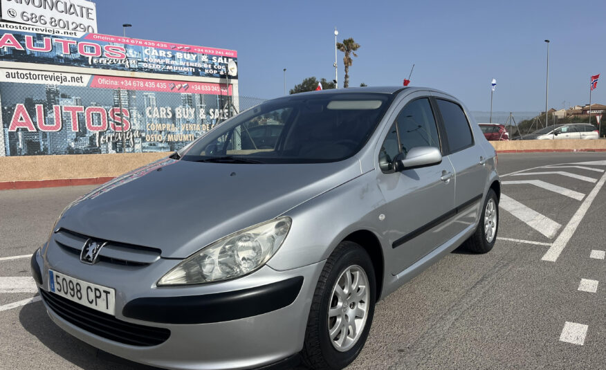 PEUGEOT 307 1.6 GASOLINA 109 CV 2003 SOLO 87.000 KM AUTOMATICO