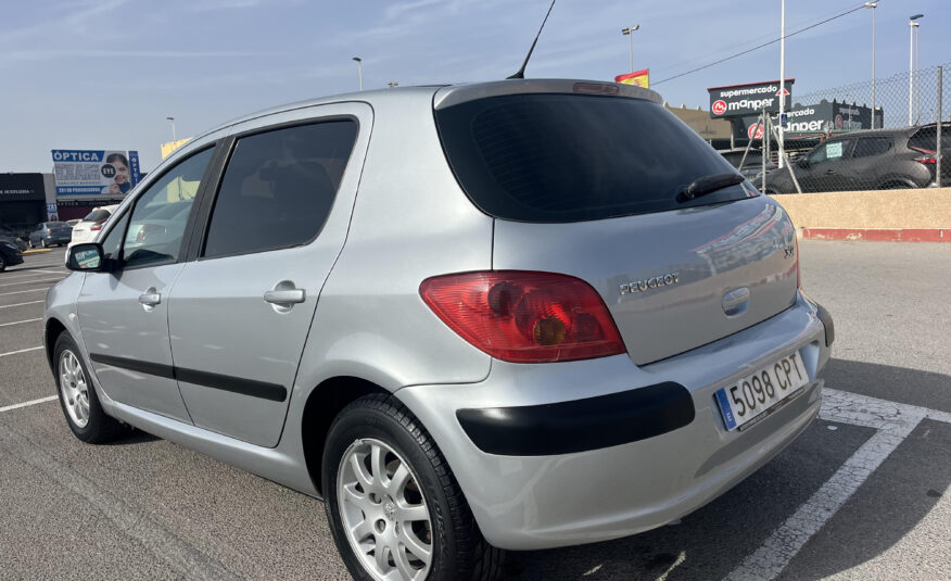 PEUGEOT 307 1.6 GASOLINA 109 CV 2003 SOLO 87.000 KM AUTOMATICO