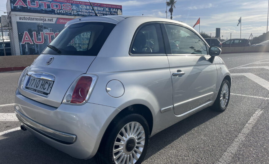 FIAT 500 1.2 GASOLINA 60 CV 2011 131000 KM AUTOMATICO