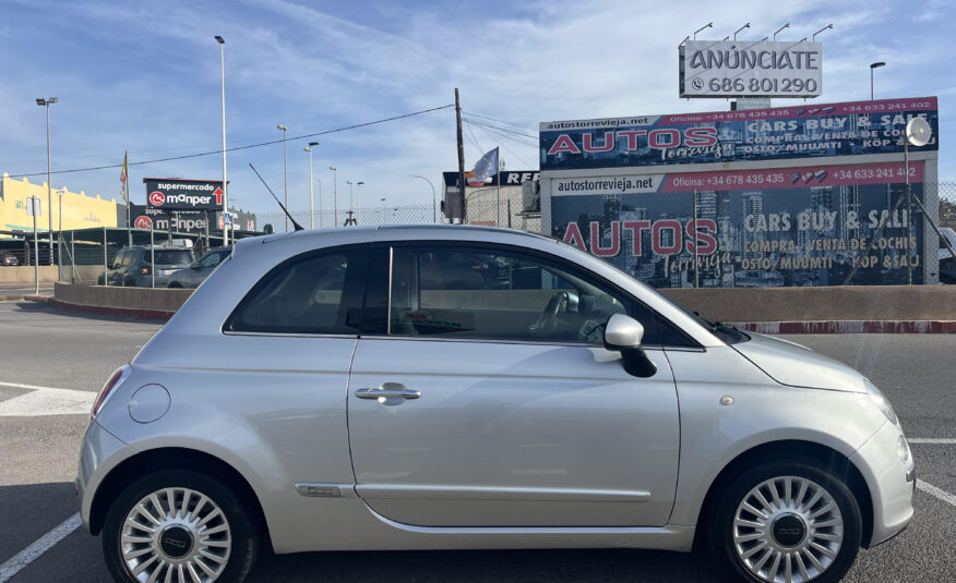 FIAT 500 1.2 GASOLINA 60 CV 2011 131000 KM AUTOMATICO