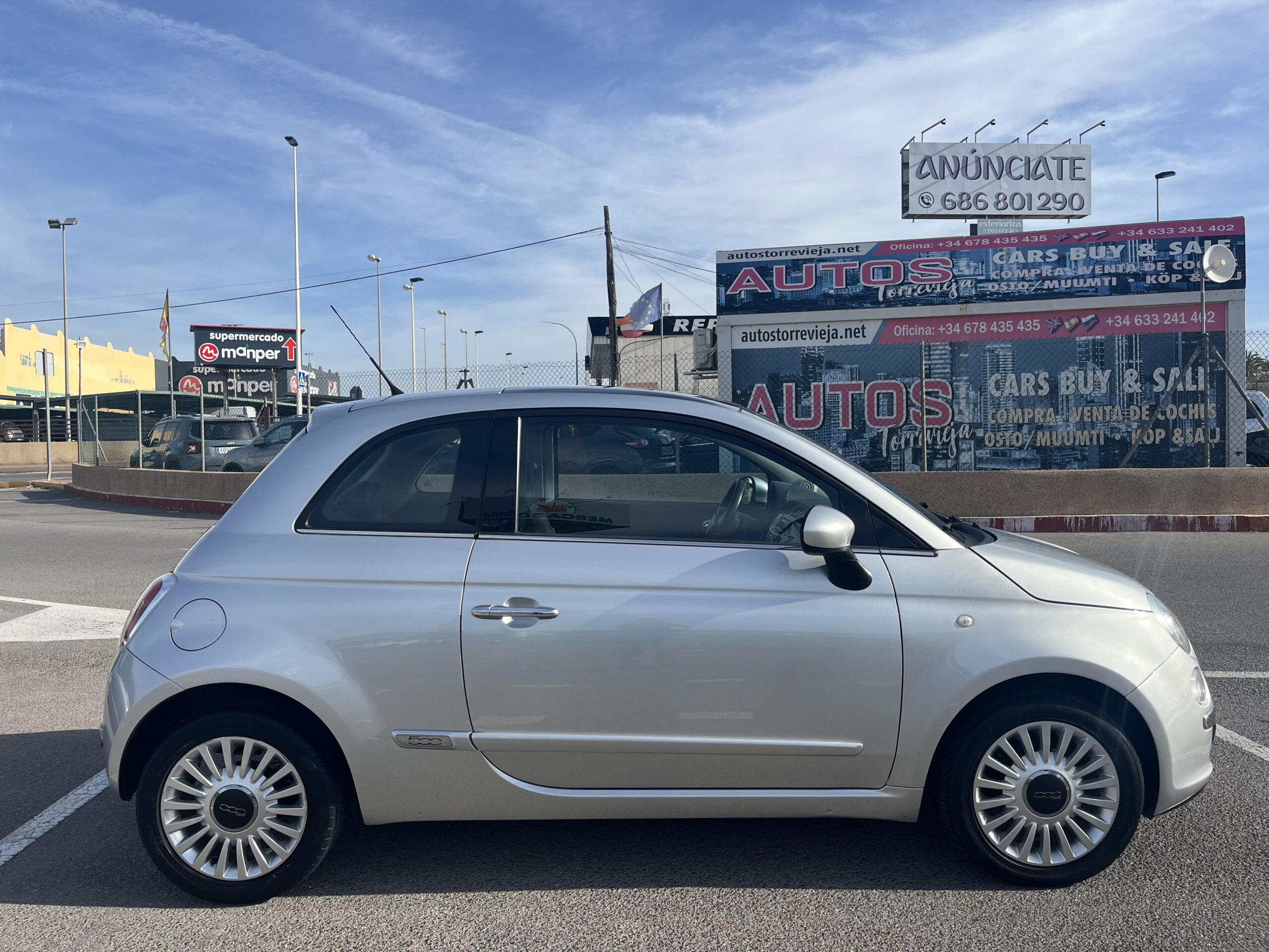 FIAT 500 1.2 GASOLINA 60 CV 2011 131000 KM AUTOMATICO
