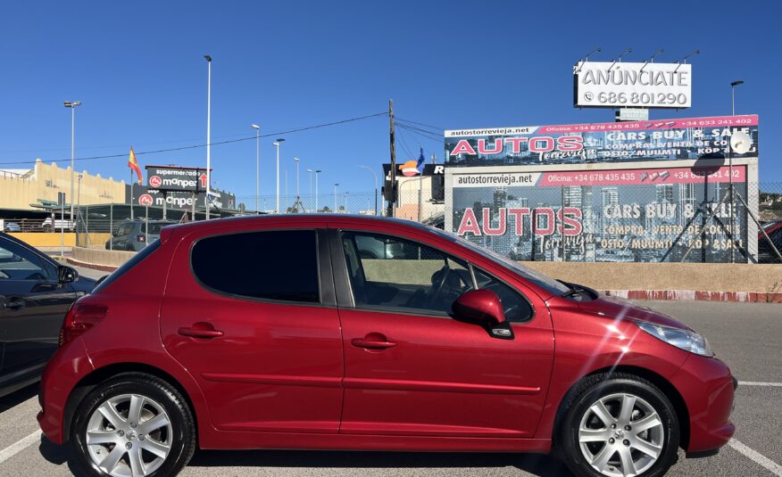 PEUGEOT 207 1.6 GASOLINA 120 CV 2007 SOLO 39.000 KM AUTOMATICO