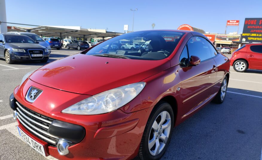 PEUGEOT 307 CC 2.0 GASOLINA 140 CV 2005 131.000 KM AUTOMATICO