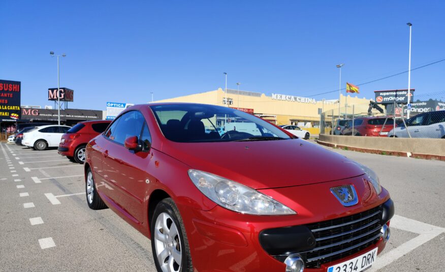 PEUGEOT 307 CC 2.0 GASOLINA 140 CV 2005 131.000 KM AUTOMATICO