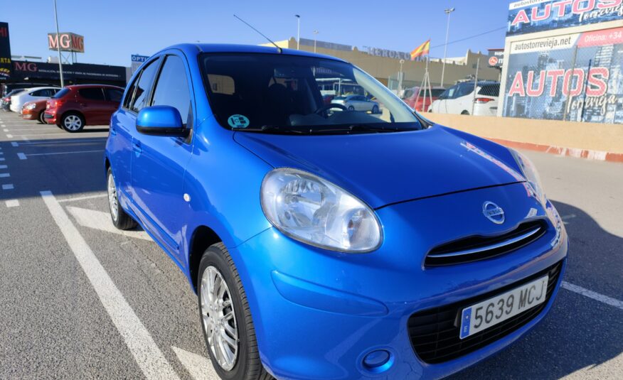 NISSAN MICRA 1.2 GASOLINA 98 CV 2012 SOLO 71.000 KM MANUAL