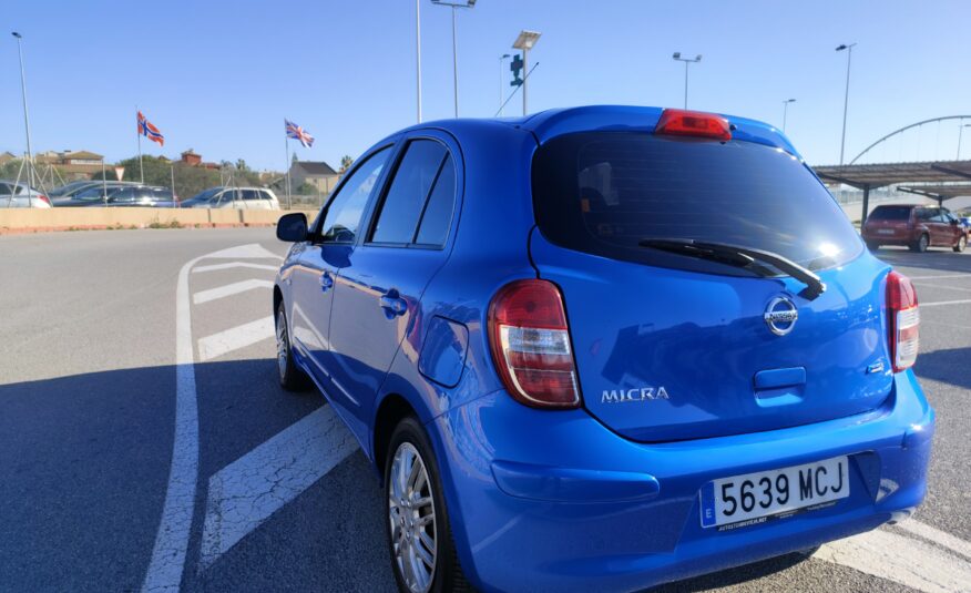 NISSAN MICRA 1.2 GASOLINA 98 CV 2012 SOLO 71.000 KM MANUAL