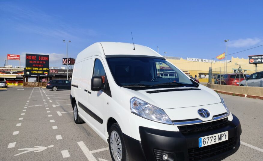 TOYOTA PROACE 2.0 DIESEL 126 CV 2014 270.000 KM