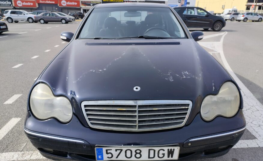 MERCEDES-BENZ C-220 CDI 2.2 DIESEL 143 CV 2002 463.000 KM MANUAL