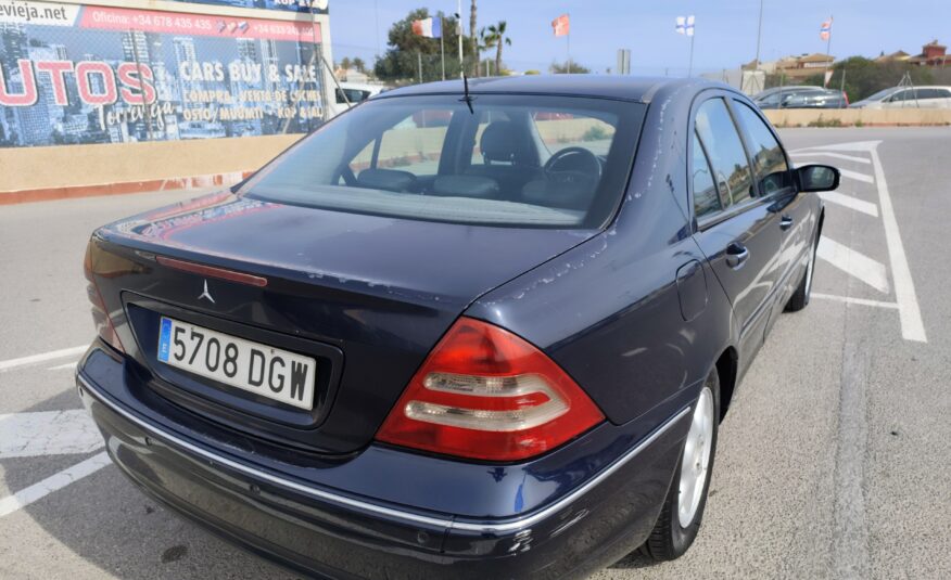 MERCEDES-BENZ C-220 CDI 2.2 DIESEL 143 CV 2002 463.000 KM MANUAL