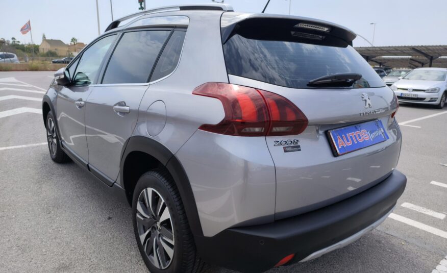 PEUGEOT 2008 1.2 GASOLINA 110 CV 2016 93.000 KM AUTOMATICO