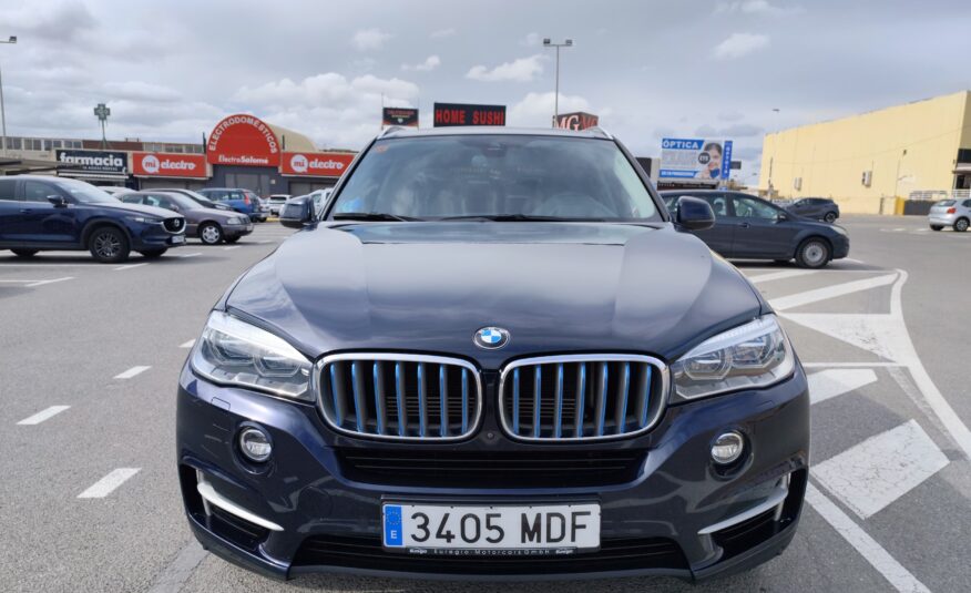 BMW X5 xDrive 40e iPerformance Híbrido Enchufable  2.0 GASOLINA 313 CV 2017 194.000 KM  AUTOMATICO