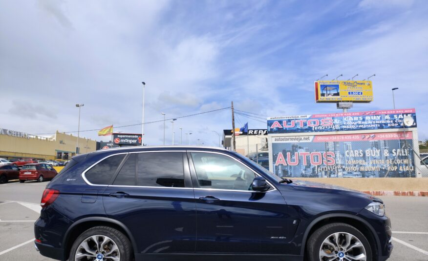 BMW X5 xDrive 40e iPerformance Híbrido Enchufable  2.0 GASOLINA 313 CV 2017 194.000 KM  AUTOMATICO