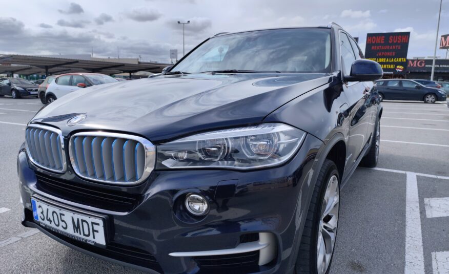 BMW X5 xDrive 40e iPerformance Híbrido Enchufable  2.0 GASOLINA 313 CV 2017 194.000 KM  AUTOMATICO