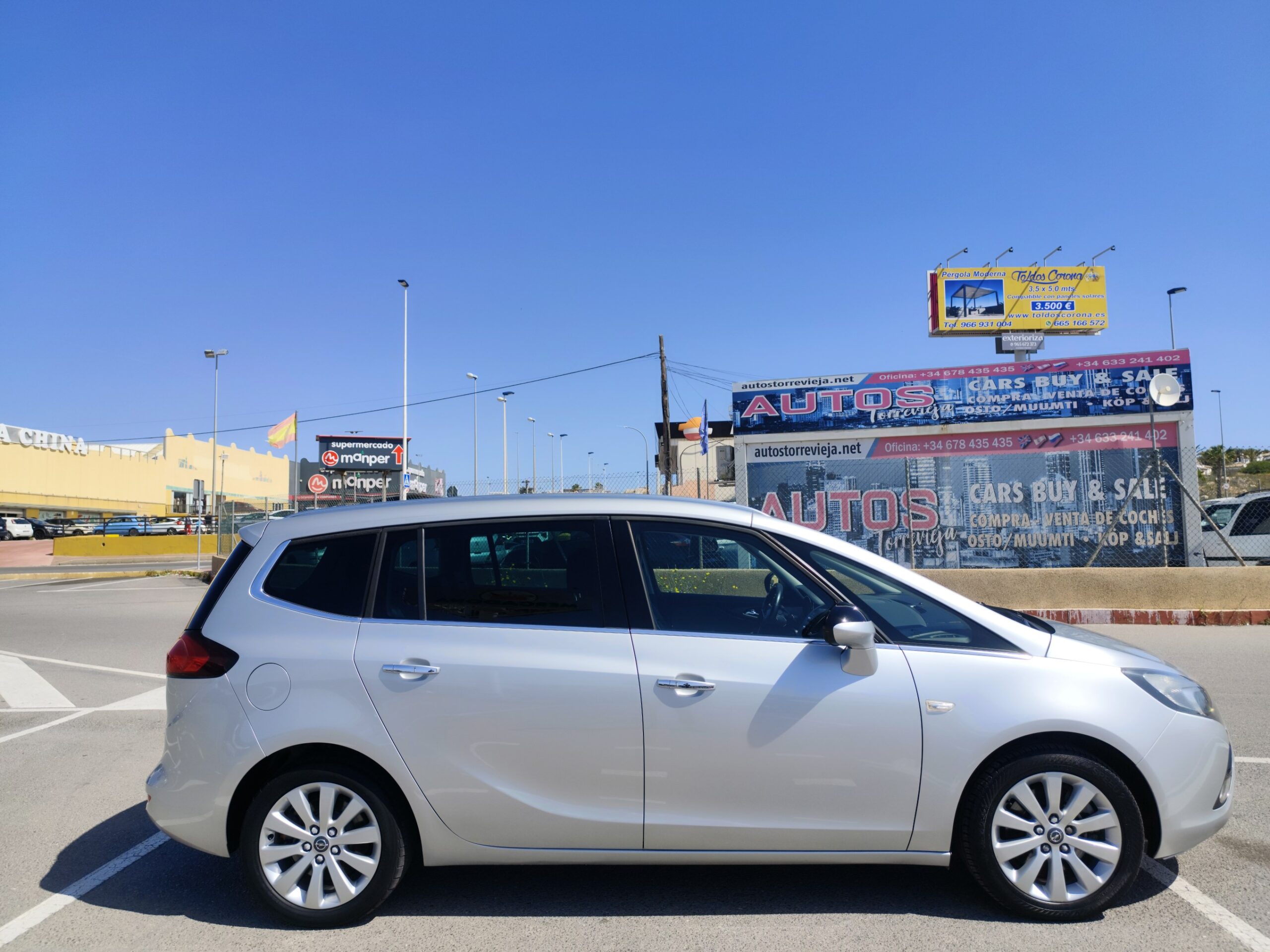 OPEL ZAFIRA 2.0 DIESEL 165 CV 2012 179.000 KM AUTOMATICO 7 PLAZAS