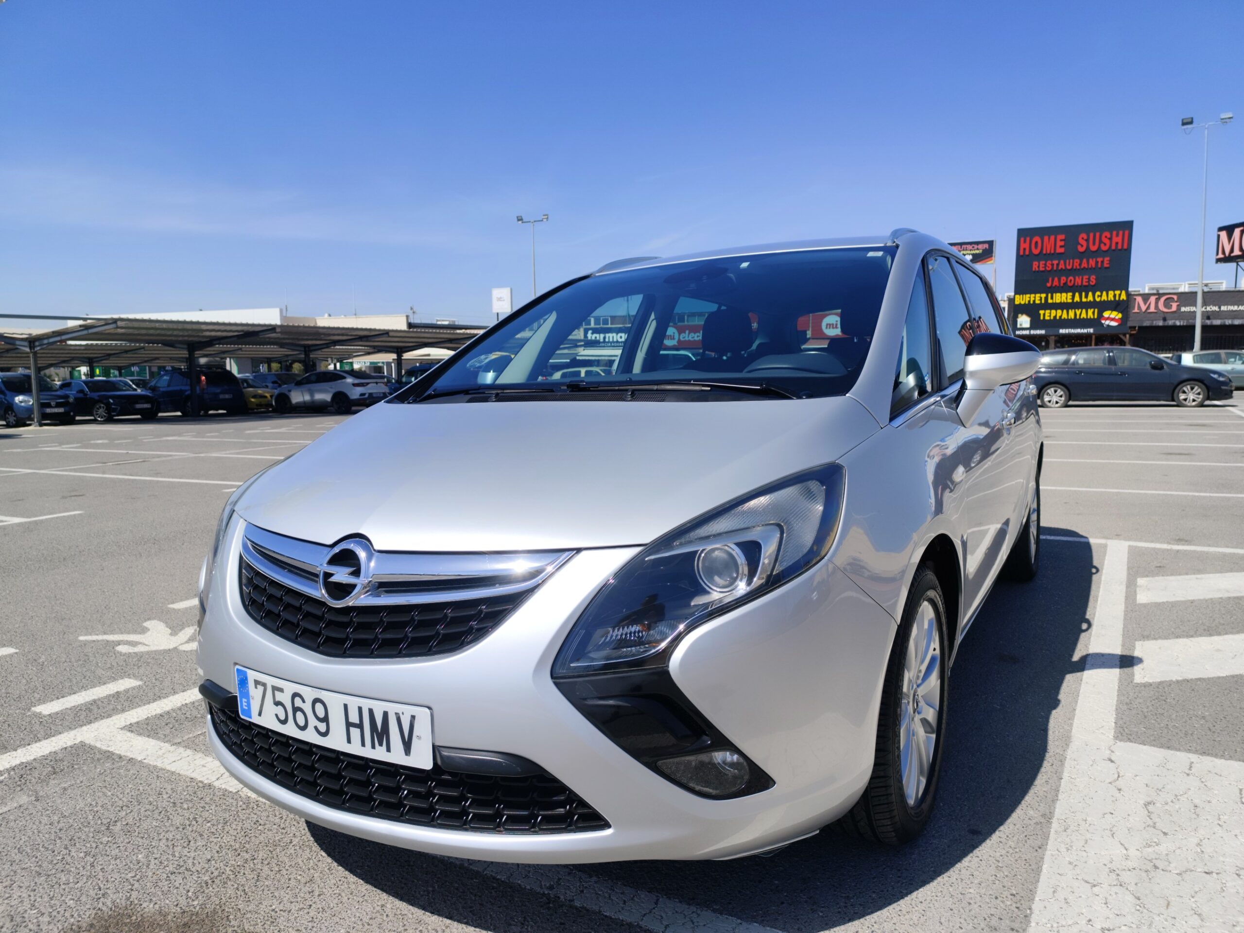 OPEL ZAFIRA 2.0 DIESEL 165 CV 2012 179.000 KM AUTOMATICO 7 PLAZAS