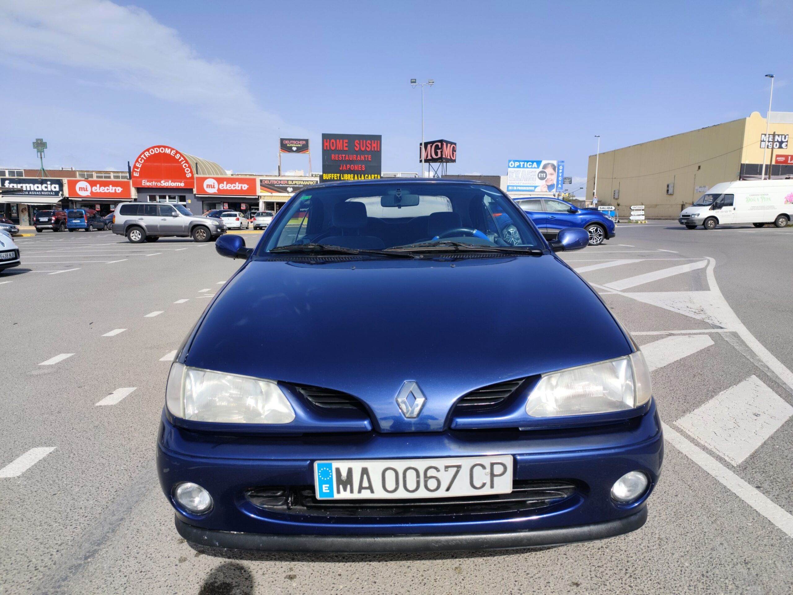 RENAULT MEGANE CABRIO 1.6 GASOLINA 90 CV 1998 160.000 KM MANUAL