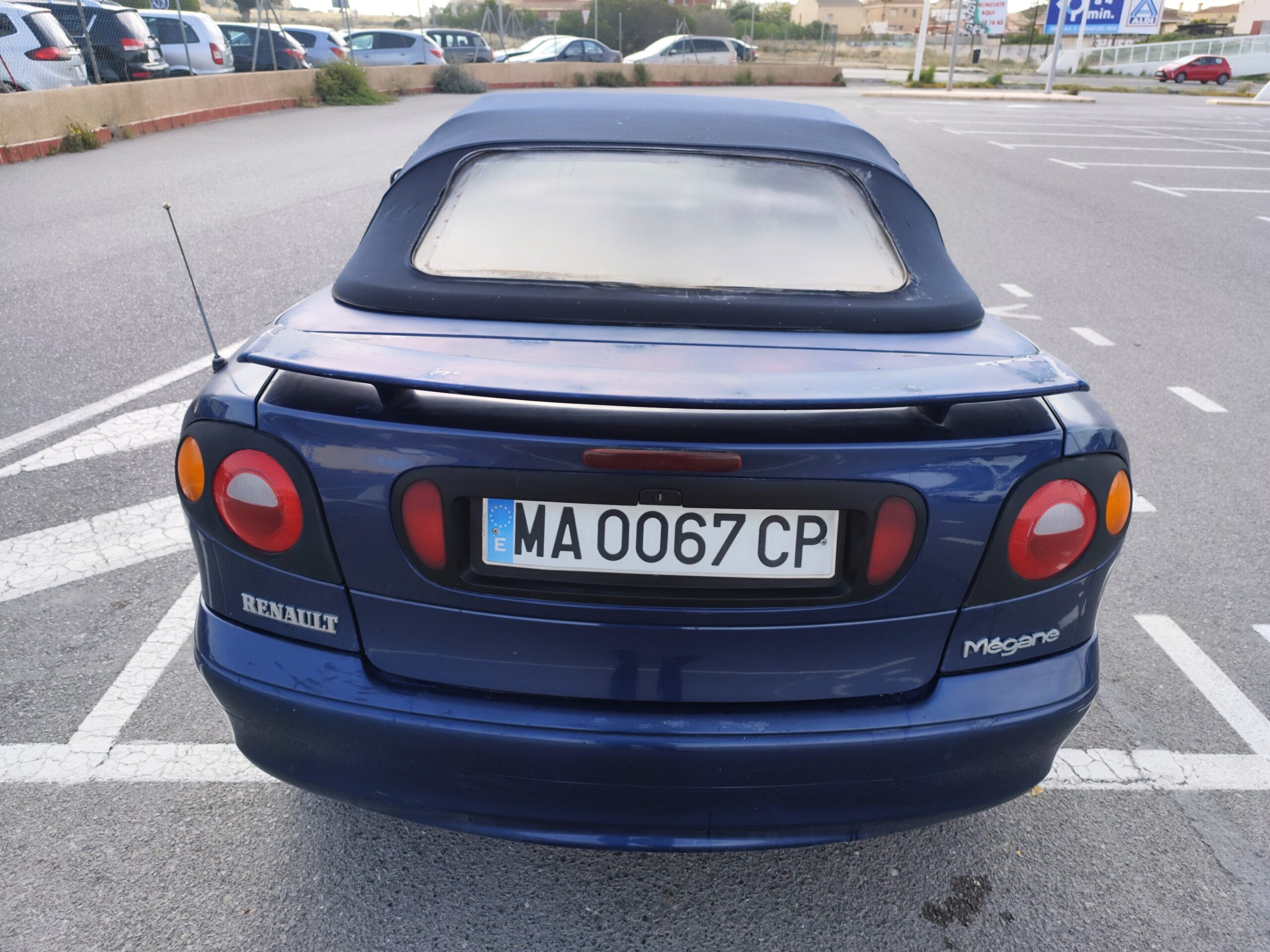 RENAULT MEGANE CABRIO 1.6 GASOLINA 90 CV 1998 160.000 KM MANUAL